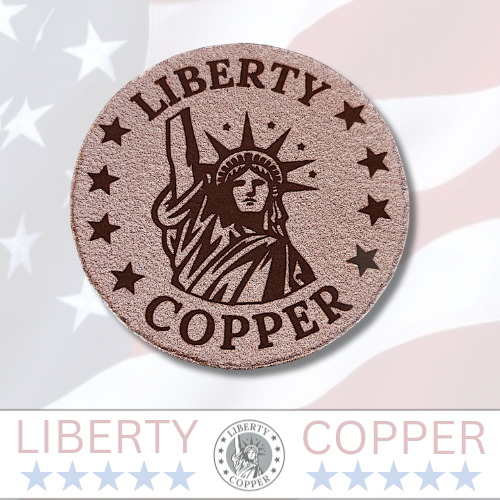 Liberty Copper 5 lb. .999 Fine Copper Rod