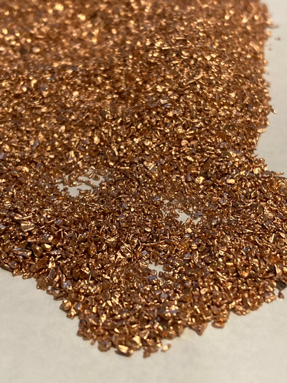 1 lb. 99.9% Pure Copper Shavings Grains Chop Grain Casting Smelting Granulate