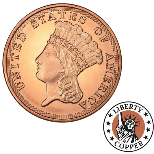 Standing Liberty 1 oz Copper Round (New) - Hero Bullion
